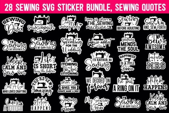 Download Sewing SVG Sticker Bundle, Sewing Quotes - Quote Collection