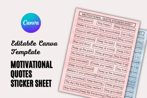 Download PRINTABLE QUOTES STICKER SHEET - Quote Collection
