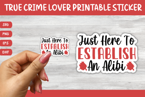 Download Printable True Crime Quotes Sticker 4 - Quote Collection