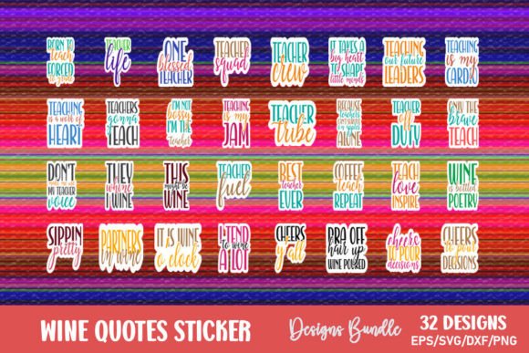 Download Wine Quotes Sticker Bundle - Quote Collection