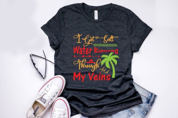 Download Summer Quote SVG Design, I Got Salt Wate - Quote Collection