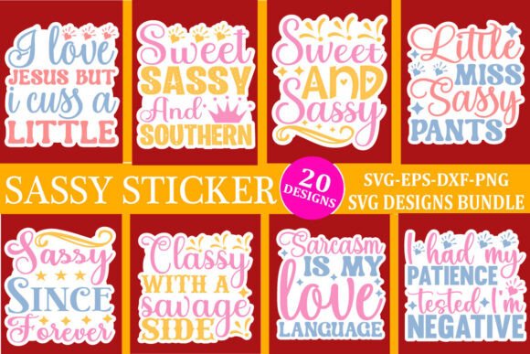 Download Sassy Sticker Svg Bundle Quotes - Quote Collection