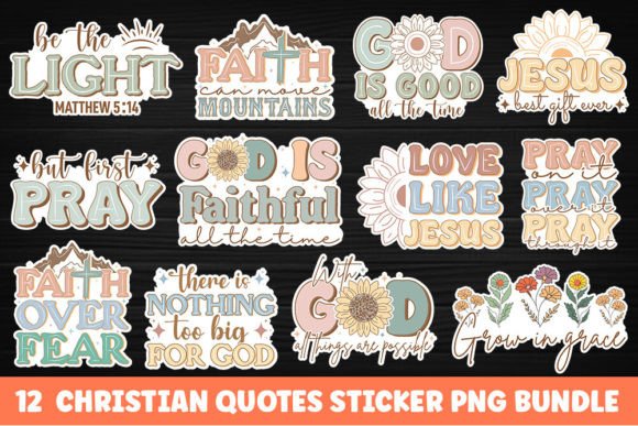 Download Christian Quotes Sticker Bundle - Quote Collection