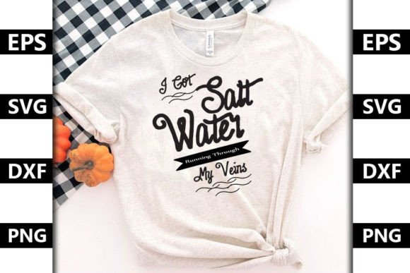 Download Summer Quote SVG Design, I Got Salt Wate - Quote Collection