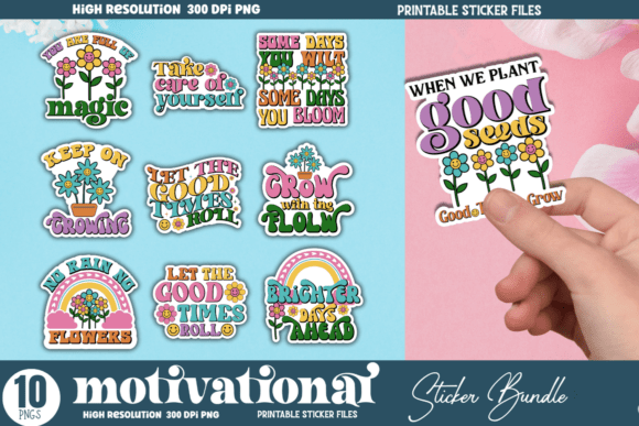 Download Positive Quotes Sticker Bundle - Quote Collection