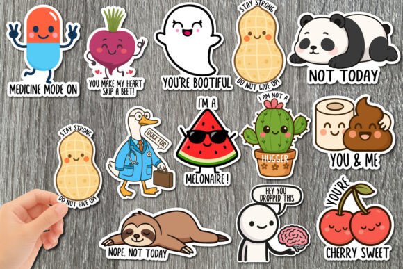 Download Funny Quotes Sticker Bundle - Quote Collection