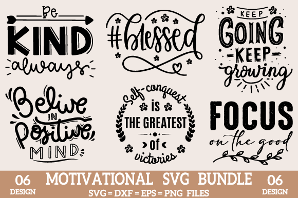 Download Motivational Quotes Svg Bundle PNG File - Quote Collection