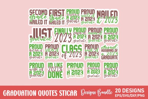 Download Graduation Quotes Sticker Bundle - Quote Collection